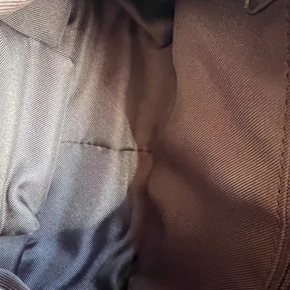 Texas Longhorns Fossil Brown Shoulder Bag with Suede Texture - Picture 11 of 11